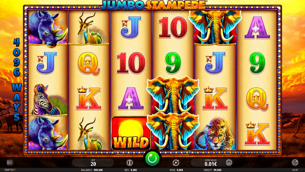 Jumbo joker slots