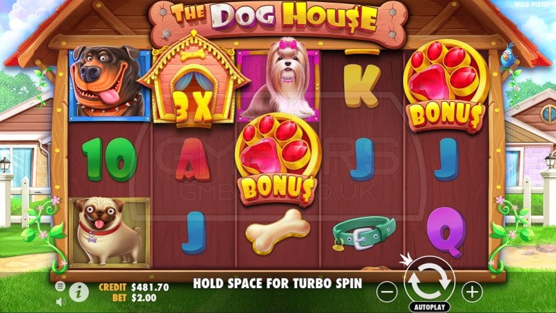Fortune dogs slot machine