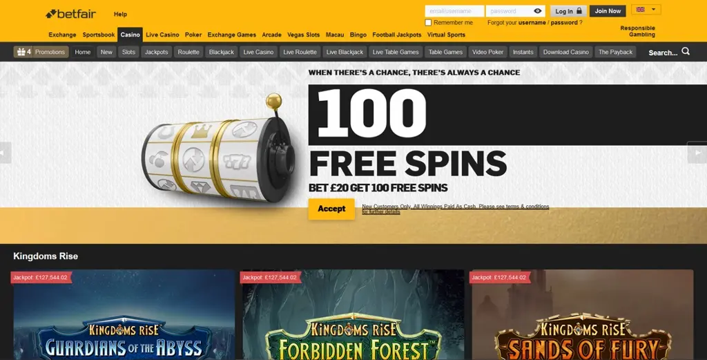 Paddy Power Casino 100 Free Spins