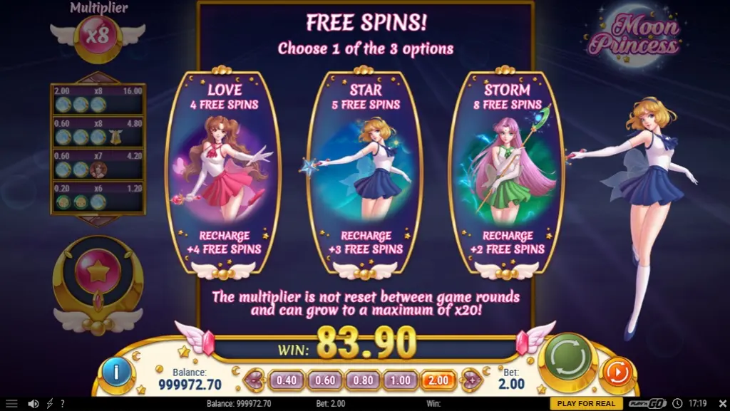 Play moon princess free games