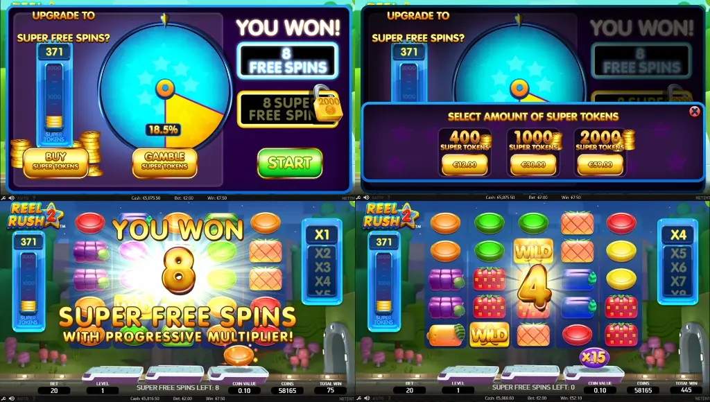 Platinum reels free spins code