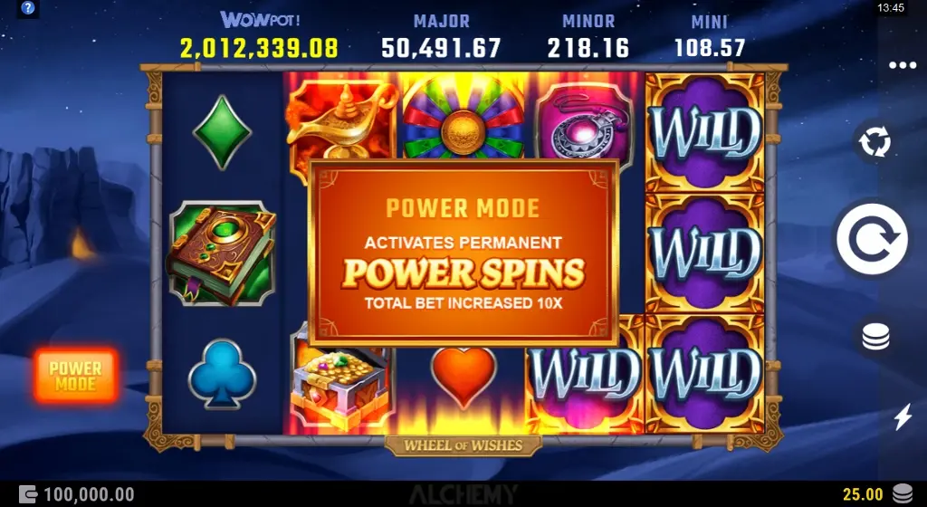 Wheel of wishes free spins free