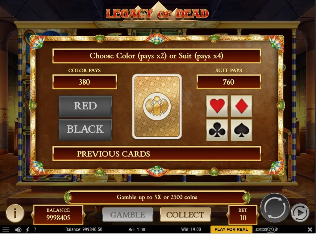 Legacy Of Dead Slot Free